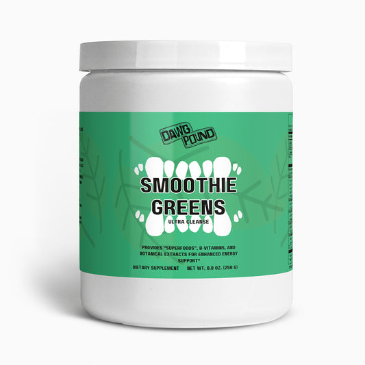 Dawg Pound Ultra Cleanse Smoothie Greens Supplement - Front View