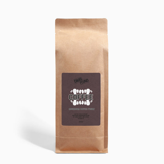 Dawg Pound Mushroom Coffee Fusion - Lion’s Mane & Chaga - Front View