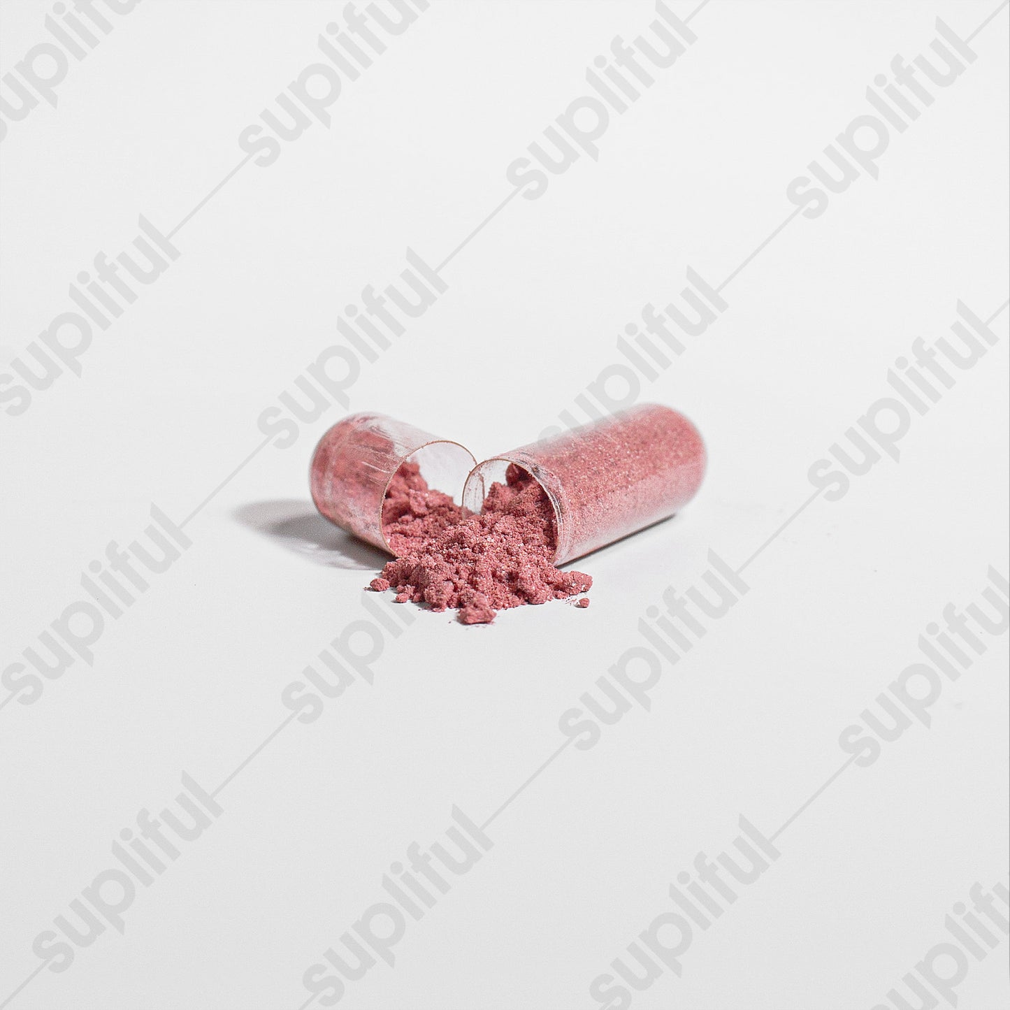 Dawg Pound Beetroot Supplement - Broken Capsules Showing Inner Powder 