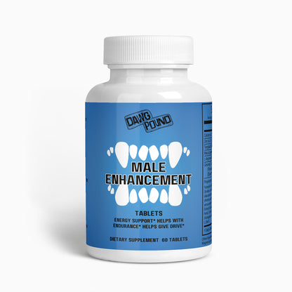Dawg Pound Male Enhancement Supplement Tablets - Front View 